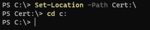 PowerShell change directory | Learn How to change the directory?