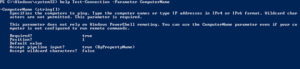 PowerShell test-connection | How does Test-Connection command works?