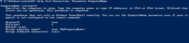 PowerShell test-connection | How does Test-Connection command works?