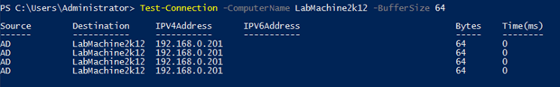 PowerShell test-connection | How does Test-Connection command works?
