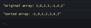 Sorting in JavaScript | How Sorting is performed in JavaScript?