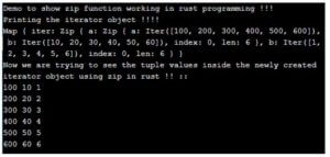 Rust zip | How zip Function Works in Rust | Example