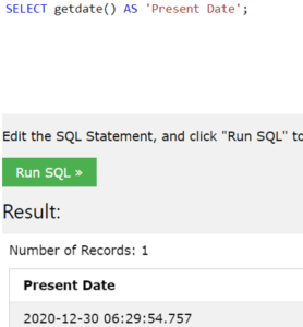 number of days in current month sql