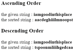 Sort string PHP output 2