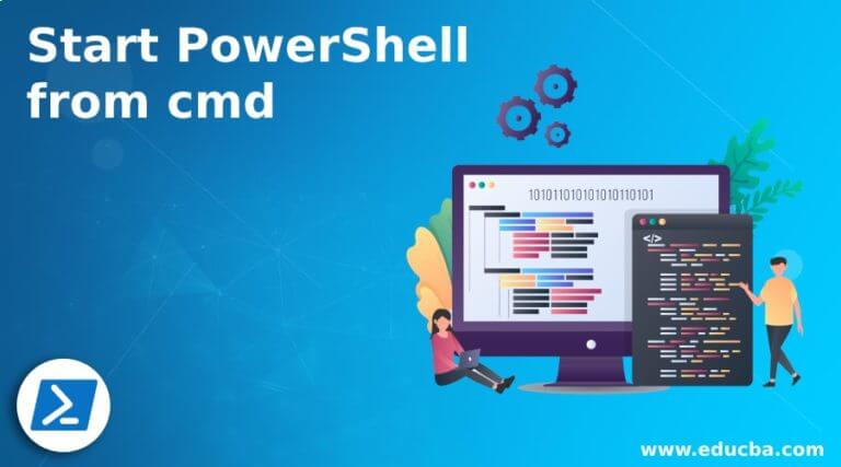 windows 10 start powershell from cmd