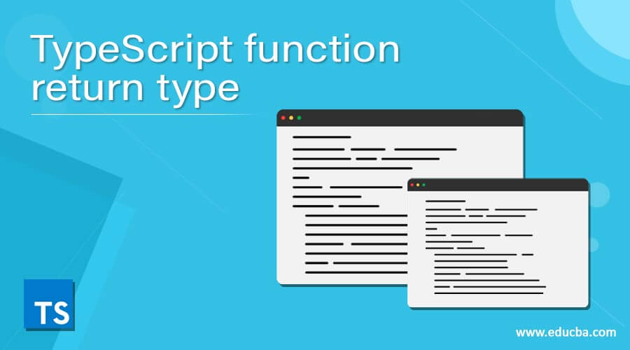 TypeScript function return type