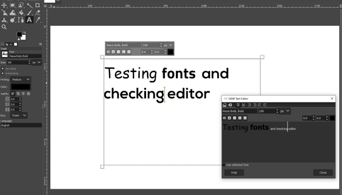 download fonts to gimp mac