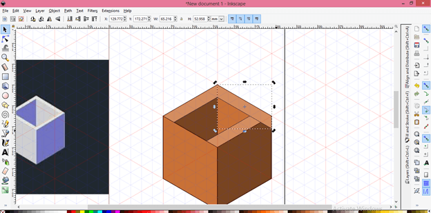 inkscape rotate