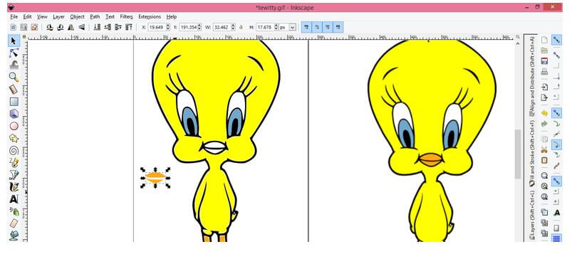 inkscape character design