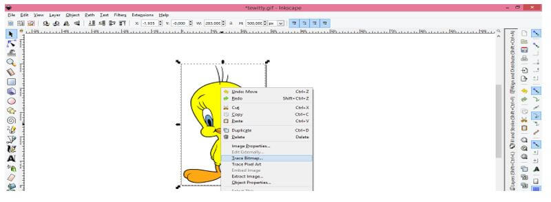 inkscape svg blank