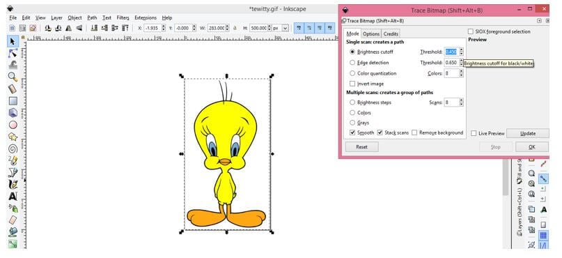 How To Invert Colors with Inkscape