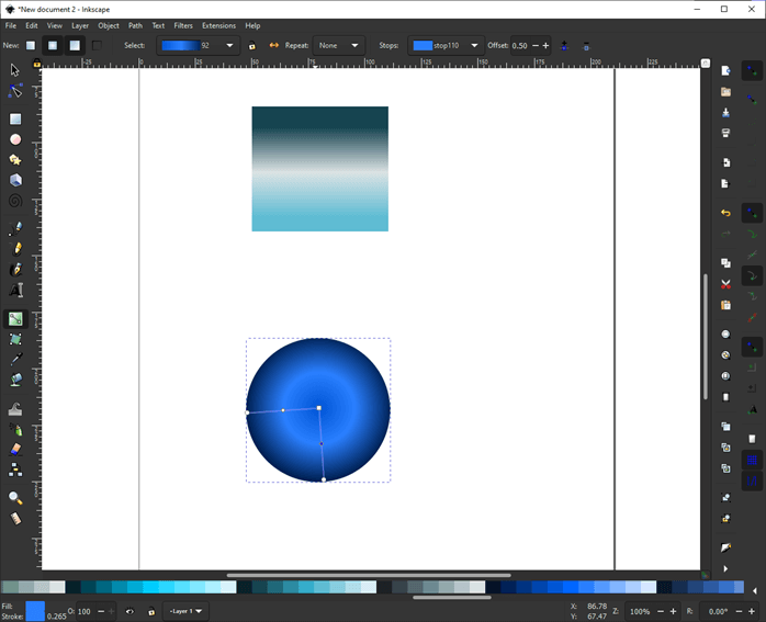 Inkscape gradient output 5