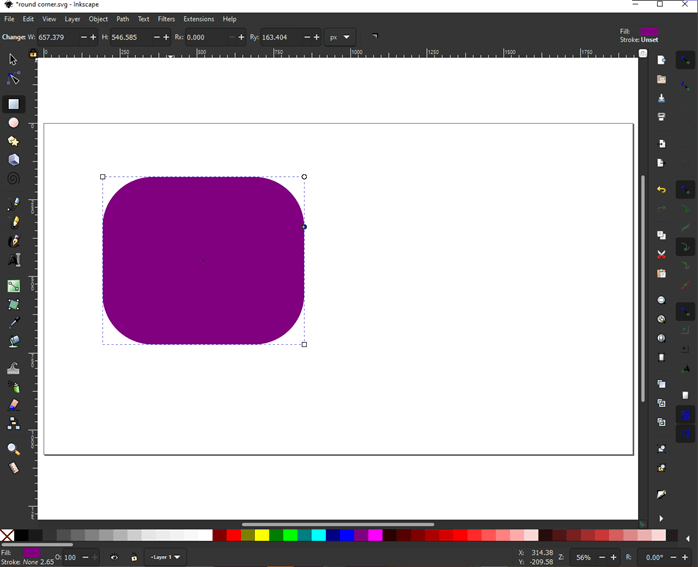 How To Create Rounded Corners In Images Using Inkscape Inkscape Hot Sex Picture 2028