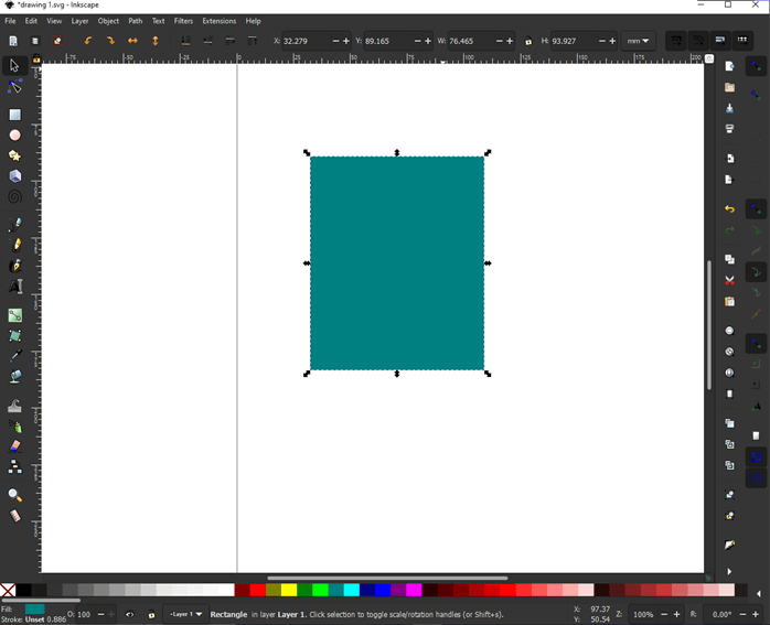 Inkscape shadow output 9