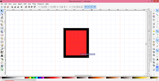 visual paradigm snap to grid