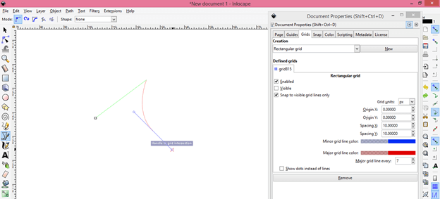 scapple grid snap