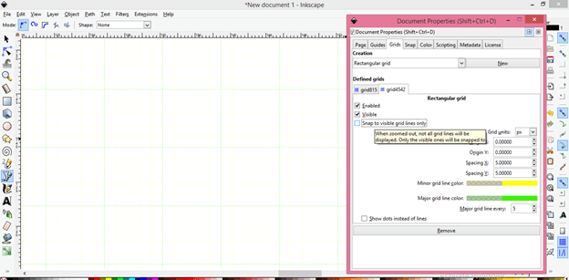 ms word snap to grid when document grid is defined