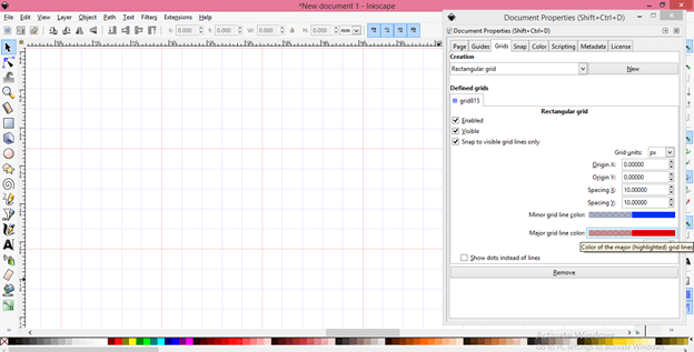 Inkscape snap to grid output 9