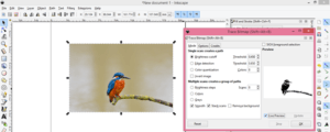 inkscape trace bitmap of photo not working