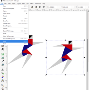 Inkscape transparent background | how to make transparent background?