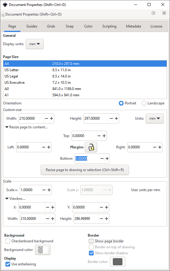 Inkscape transparent background output 2