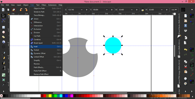 inkscape make a vector image