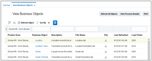 Oracle HCM Cloud output 2