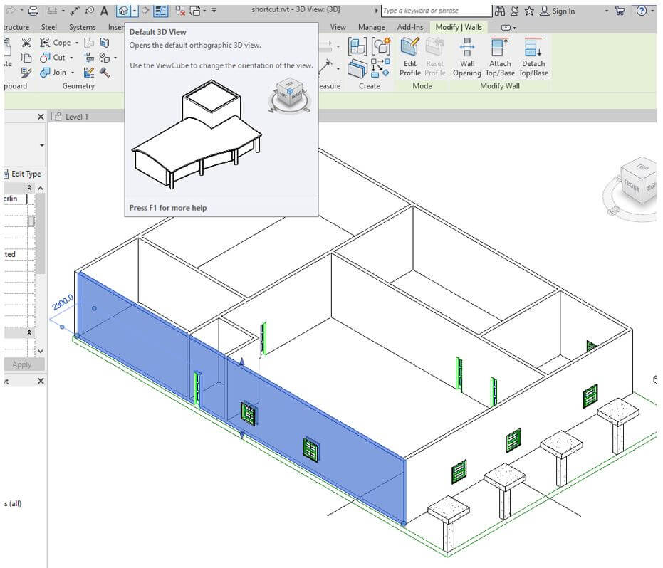 Revit Keyboard Shortcuts 26