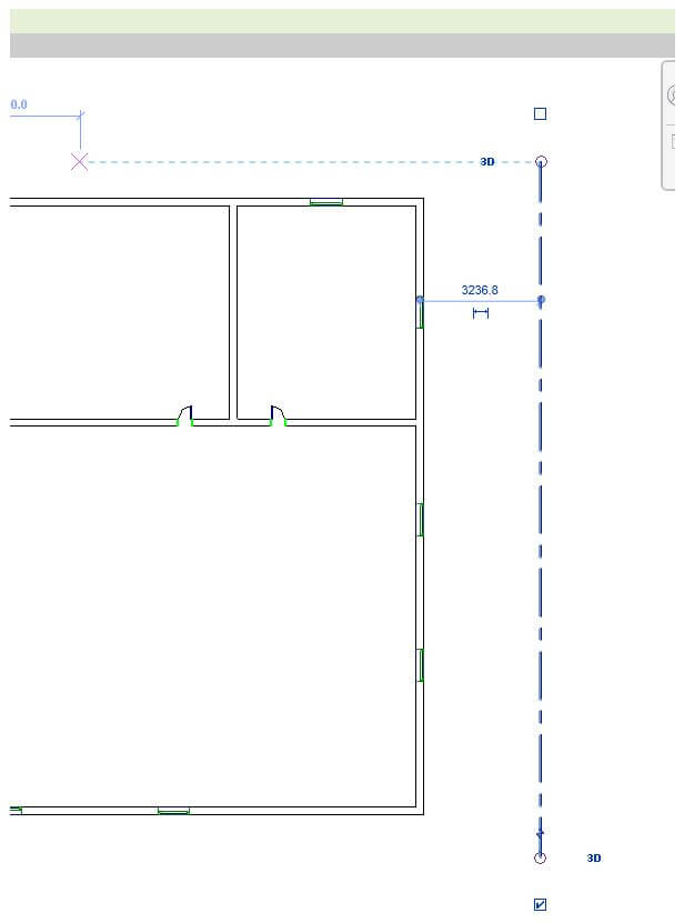 use shortcut GR to place a grid