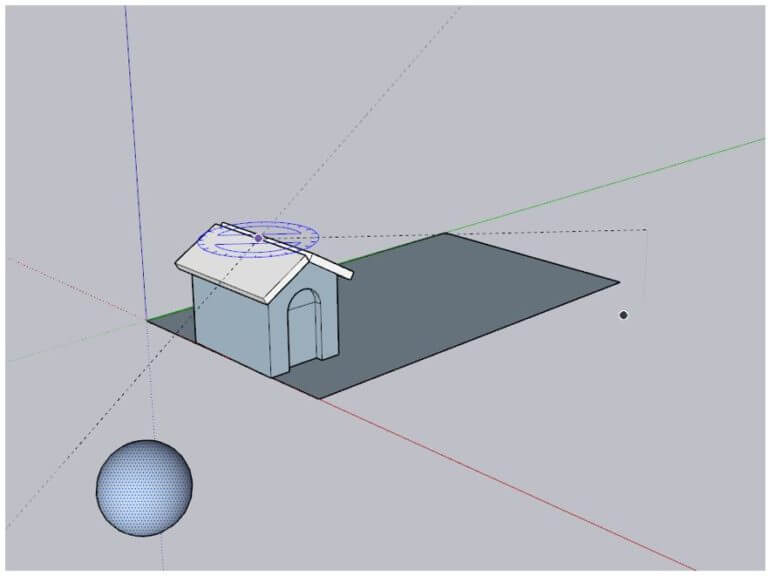 sketchup warehouse rotating mechanism