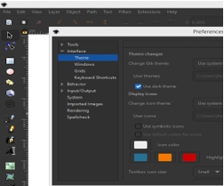 inkscape dark theme mac osx download