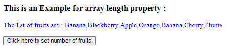 jQuery array length output 2
