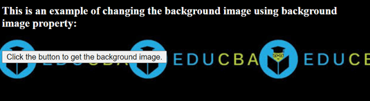 jQuery background image output 2