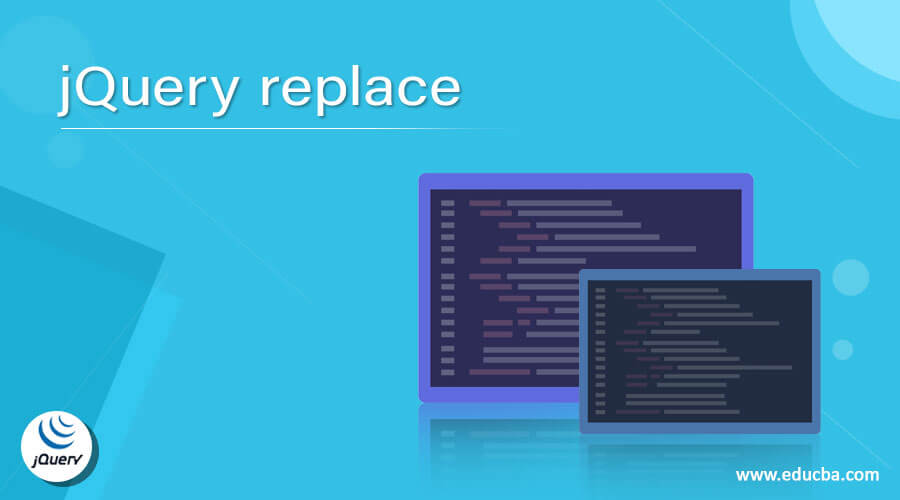 jQuery replace