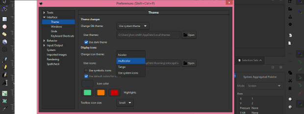 inkscape dark theme inkscape dark theme