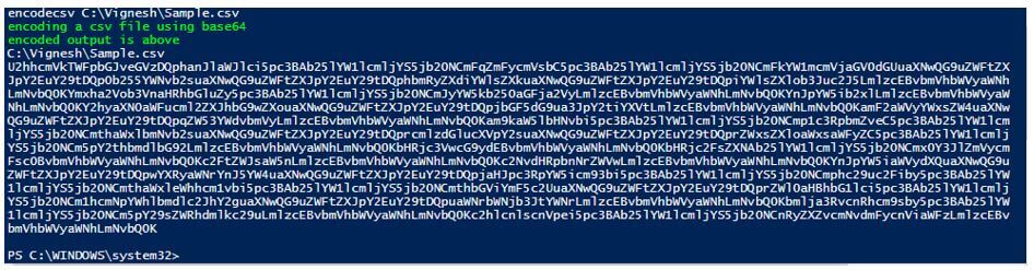 PowerShell Base64 op 9