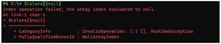 PowerShell null | How does $null Variable Works in PowerShell | Examples