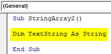VBA Split String into Array Example 1-3