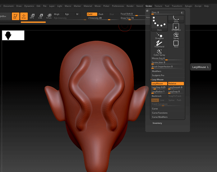 ZBrush sculpting output 13