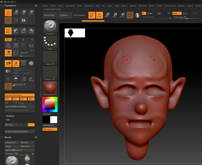 ZBrush sculpting output 15