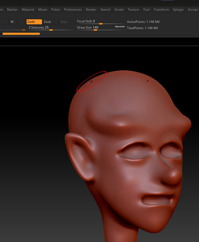 ZBrush sculpting output 7