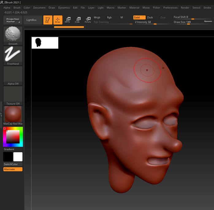 ZBrush sculpting output 8