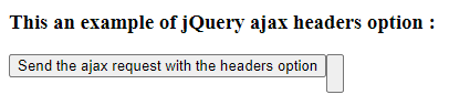 jQuery ajax headers output 1