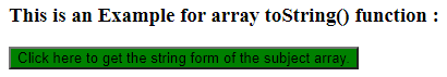 jQuery array to string Example 3-1