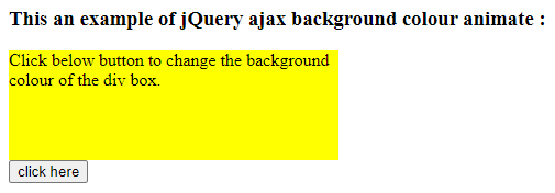 jQuery background color animate output 2.2