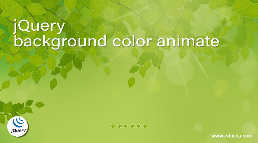 jQuery background color animate