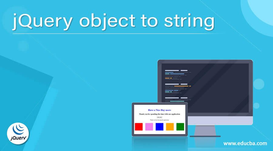 jQuery object to string