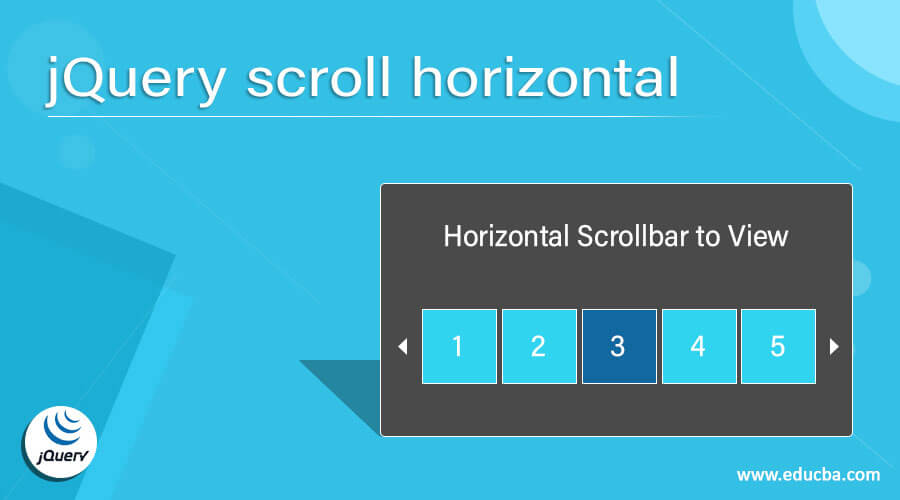 jQuery scroll horizontal | Complete Guide to jQuery scroll horizontal