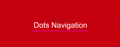 Dots navigation 1