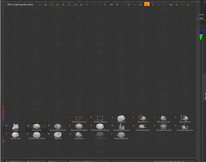 zbrush assign hotkey to brush